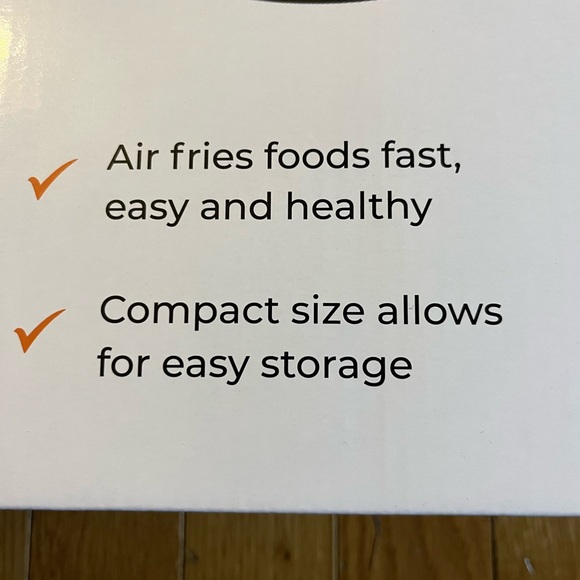 Air Whirl crisper Air Fryer Lid . tempered glass/stainless steel. - Picture 10 of 15